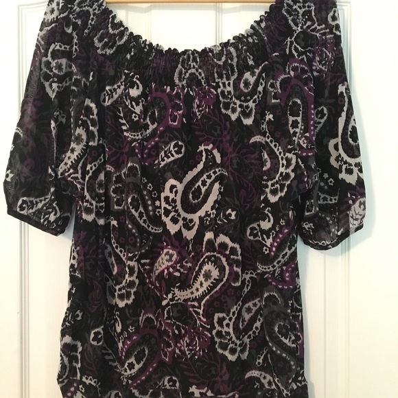 ❤️INC paisley top - Picture 3 of 7
